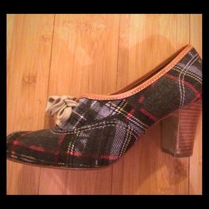 Vivienne Westwood by Nine West plaid pumps